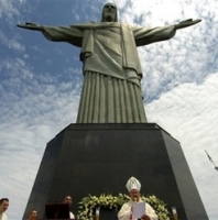 Статуя Иисуса Христа Искупителя в Бразилии стала национальной святыней 